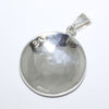 Silver Pendant by Ruben Saufkie