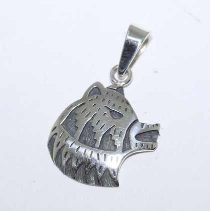 Silver Pendant by Hopi