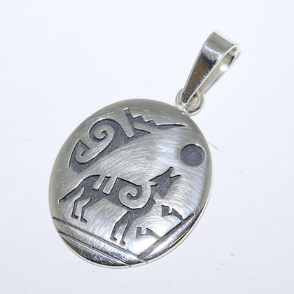 Silver Pendant by Hopi