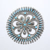 Turquoise Pin by Zuni