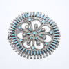 Turquoise Pin by Zuni