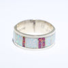 Inlay Ring by Navajo- 9.5