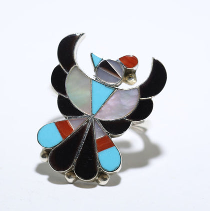 Inlay Ring by Zuni