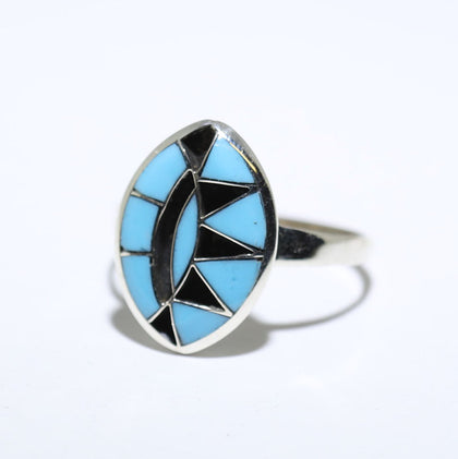 Inlay Ring by Zuni