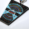 Inlay Pendant by Erwin Tsosie