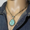 Turq Mtn Pendant by Fred Peters