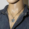 Silver Pendant by Pat Tewawina