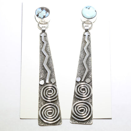 Golden Hill Earrings by Alex Sanchez