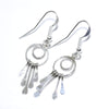 Silver Earrings by Navajo