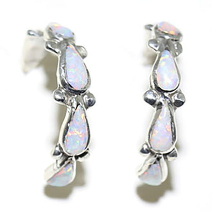 Inlay Earrings by Zuni