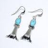 Turquoise Earrings by Navajo
