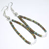 Heishi Earrings by Navajo