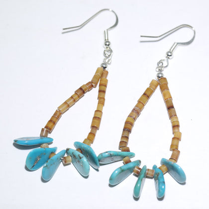 Heishi Earrings by Zuni