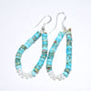 Heishi Earrings by Navajo