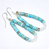 Heishi Earrings by Navajo