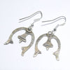 Silver Earrings by Navajo