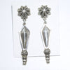 Silver Earrings by Thomas Jim