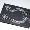 Turquoise Earrings by Zuni