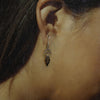 Silver Earrings by Navajo