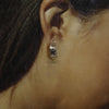 Silver Earrings by Navajo