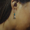 Turquoise Earrings by Navajo