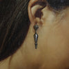 Silver Earrings by Thomas Jim
