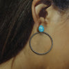 Hoop Earrings by Navajo