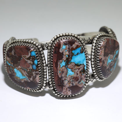 Bisbee Bracelet by Chris Etsitty 5-3/4