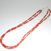 Coral Strand Necklace by Navajo 23.5"