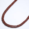 Heishi Necklace by Calvin Lovato 21"