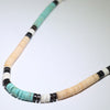 Heishi Necklace by Calvin Lovato 24"