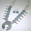 Turquoise Squash Set by Navajo 23.5"