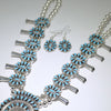 Turquoise Squash Set by Navajo 23.5"