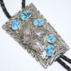 Turquoise Bolo by Navajo 40"