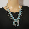 Turquoise Squash Set by Navajo 23.5"