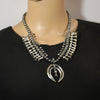 Silver Squash Set by Navajo 21"
