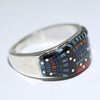 Inlay Ring by Erwin Tsosie- 12