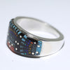 Inlay Ring by Erwin Tsosie- 12