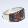 Inlay Ring by Erwin Tsosie- 11