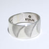 Silver Ring by Steve Yellowhorse- 8.5