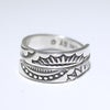 Silver Ring by Steve Yellowhorse- 10.5