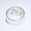 Silver Ring by Steve Yellowhorse- 9.5