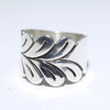 Silver Ring by Steve Yellowhorse- 9.5