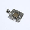 Silver/Gold Pendant by Bruce Morgan