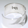 Silver Bracelet by Steve Yellowhorse 5-3/4"