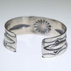 Silver Bracelet by Arnold Goodluck 5-1/4"