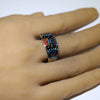 Inlay Ring by Erwin Tsosie- 12
