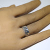 Silver Ring by Steve Yellowhorse- 8