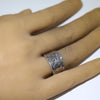 Silver Ring by Steve Yellowhorse- 9.5