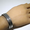 Silver Bracelet by Harrison Jim 5-1/2"